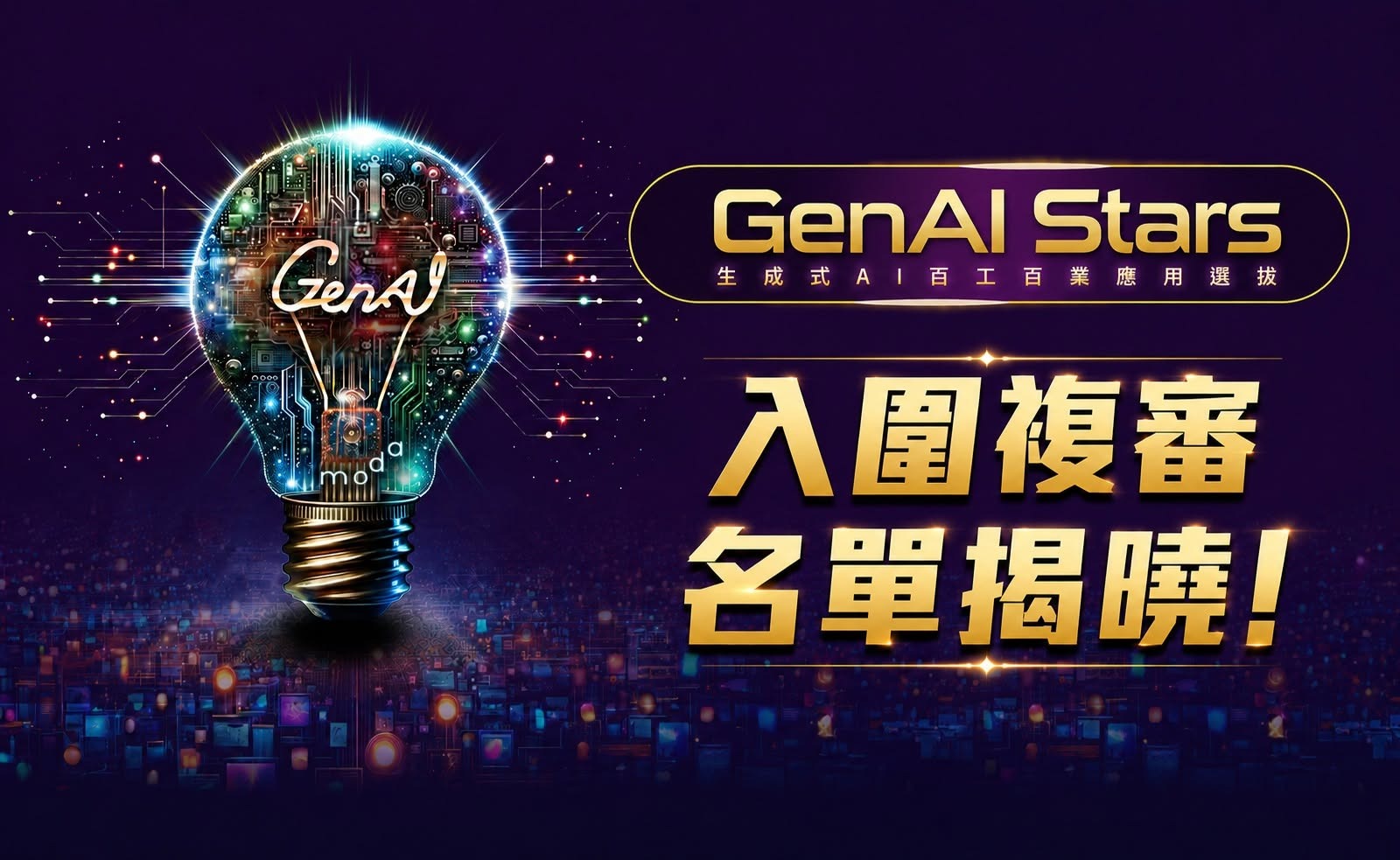 入圍複審名單公布